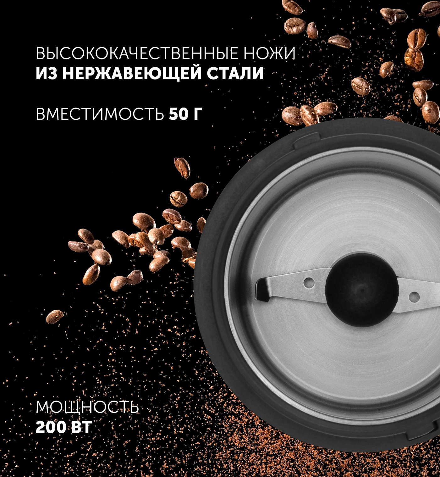 Кофемолка Polaris PCG 2014 - rich_content №1