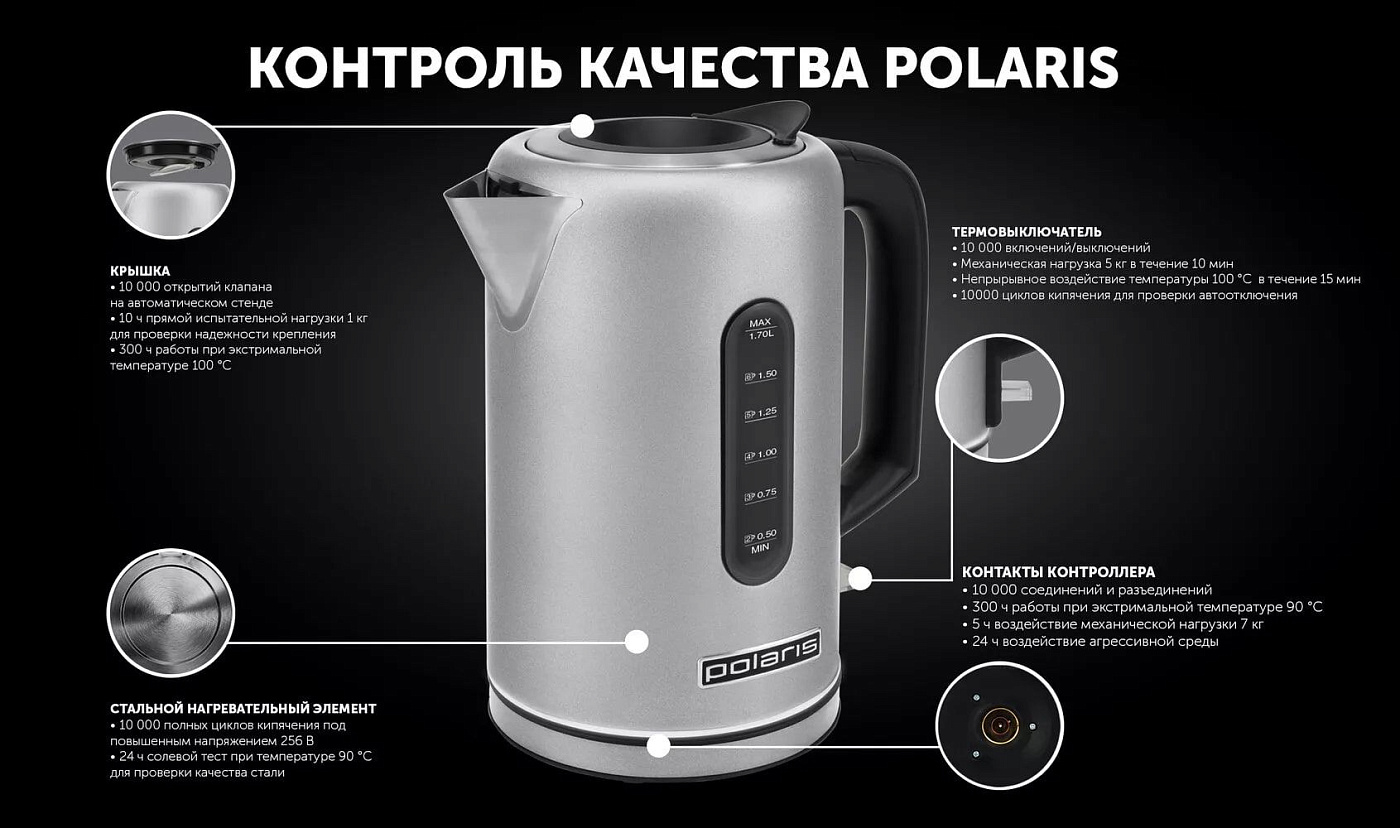 Чайник Polaris PWK 1729CA Water Way Pro - rich_content №6