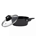 Кастрюля с крышкой Polaris Graphit-24C - фото превью №2