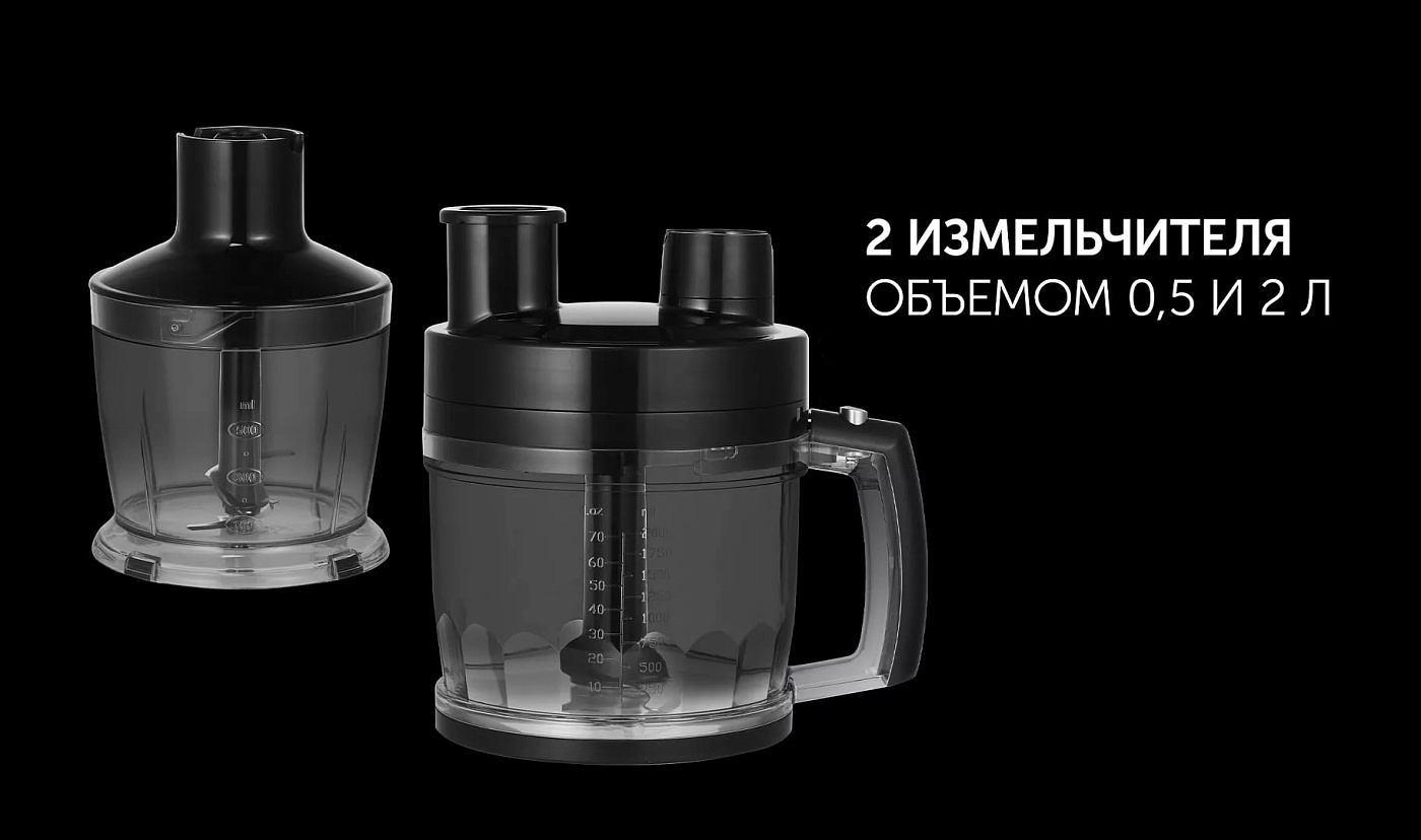 Блендер ручной Polaris PHB 1637AL CUBE - rich_content №3