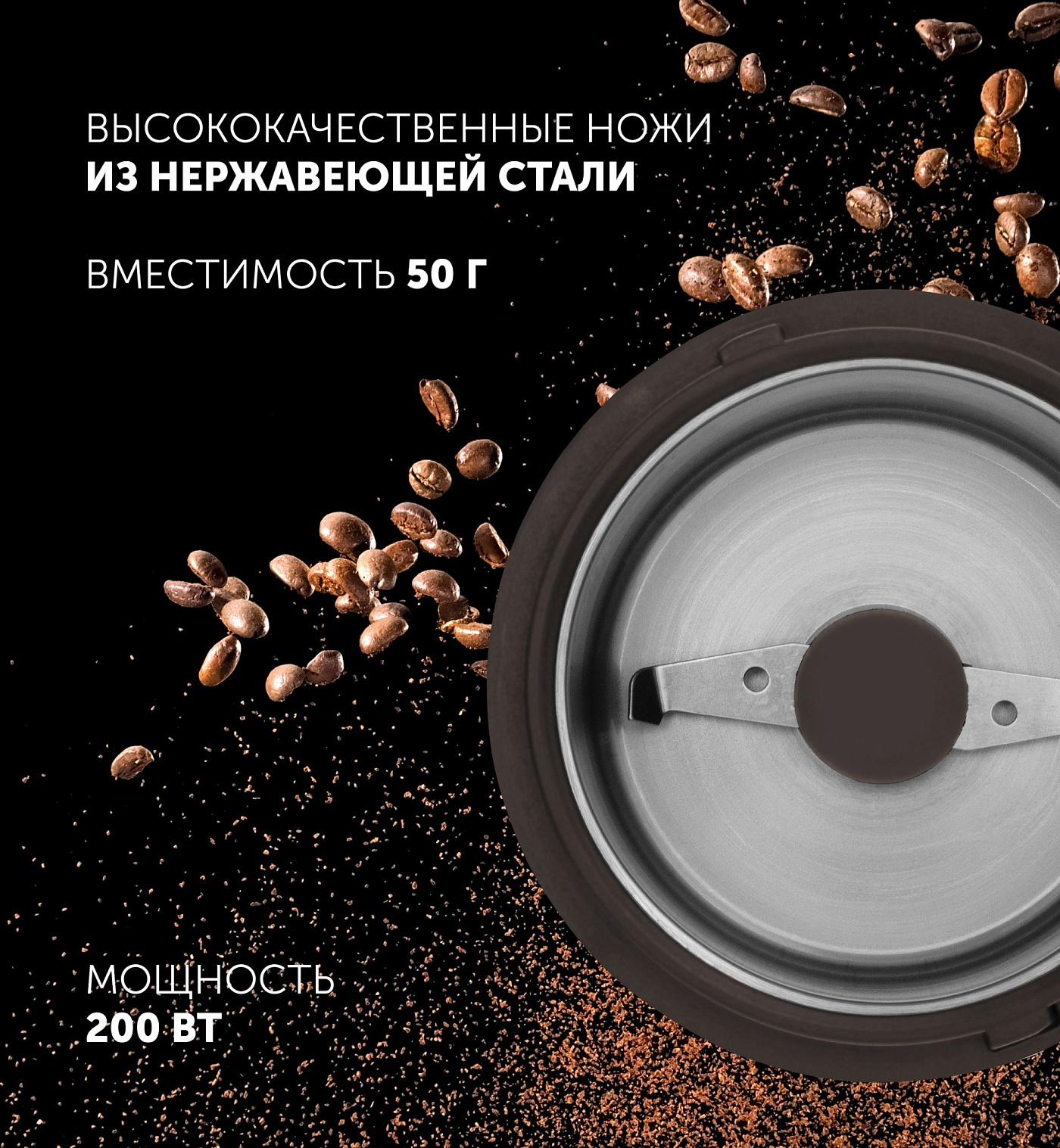 Кофемолка Polaris PCG 2014 - rich_content №1